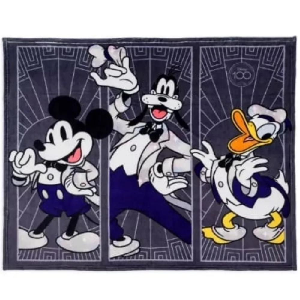 Disney Mickey and Friends 100 Anniversary Throw Blanket